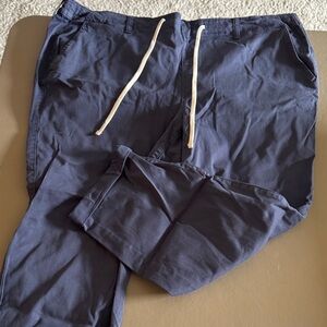Torrid Navy Blue Straight Leg Pants